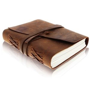NWP Genuine Leather Unlined Notebook